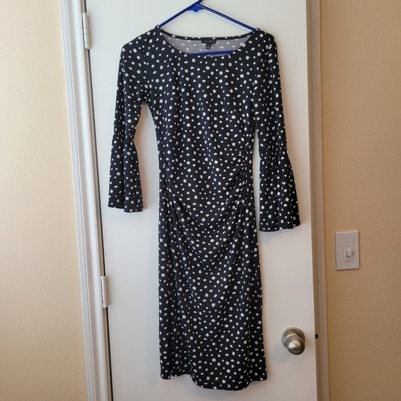 Talbots Black and White Dress - Picture 1 of 4